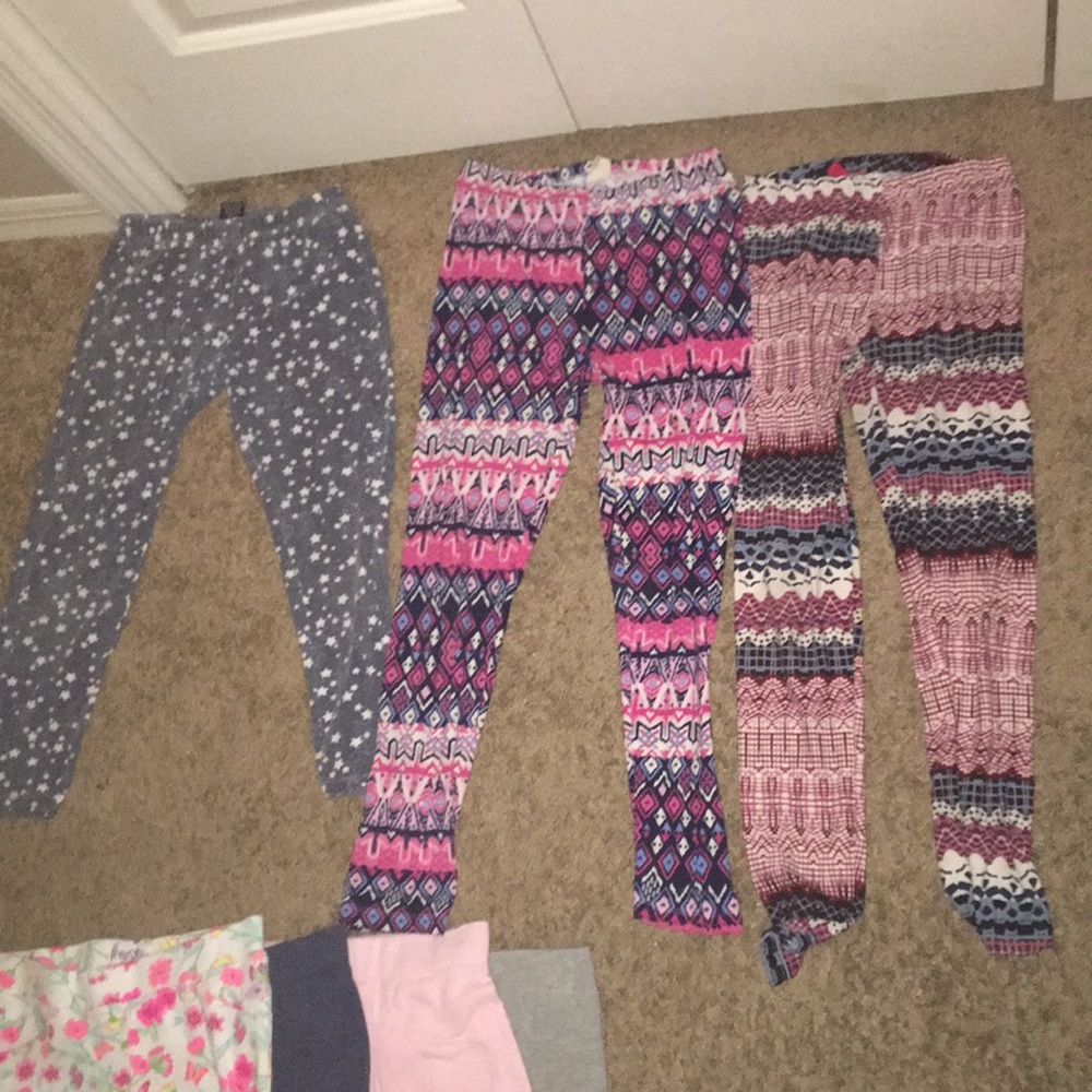 3 leggings in beautiful designs
